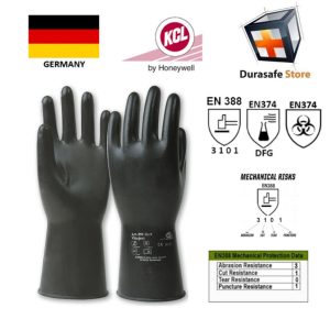 KCL-–-GERMANY-890-Vitoject-Extreme-Chemical-Gastight-Viton-Glove-Black-14″-Size-8910