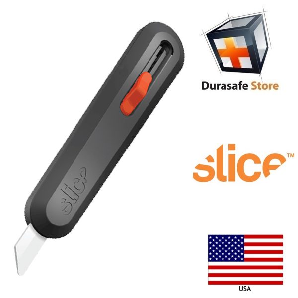 Slice 10550 5 Position Manual Locking Blade Safe Ceramic Blade Utility Knife (1 Pack) Orange 1