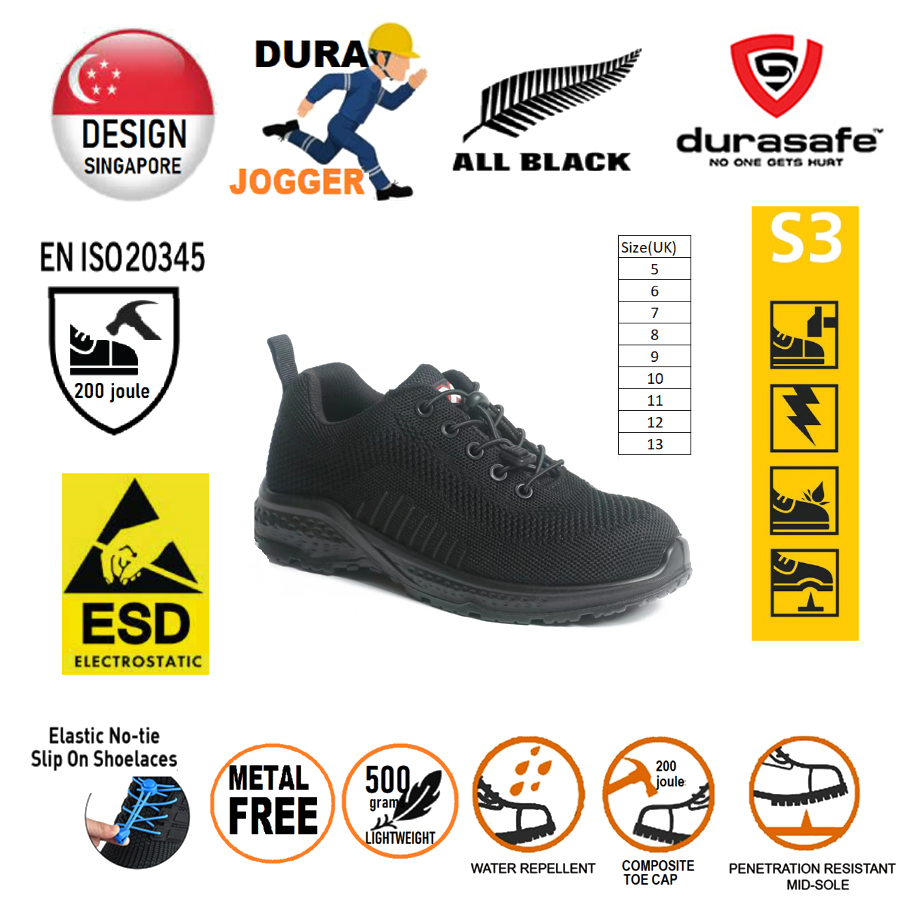 Durajogger all black