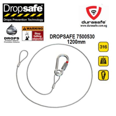 Dropsafe 7500530 Cable & Carbiner – 1200mm