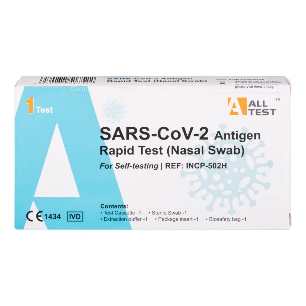 All Test Sars-CoV-2 Antigen Rapid Test – Nasal Swab - Durasafe Shop